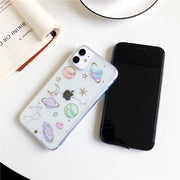 iPhone対応ケース iPhone対応カバー アイフォンケース ソフトシェル スマホカバー スマホケース 宇宙 星空 携帯カバー 保護ケース 背面保護 おしゃれ