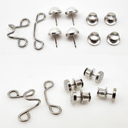 バックル ウエストバックル 単品 アジャスター ジーンズ デニム 調整バックル サイズ調整 裁縫材料 DIY ズボン ウエスト調整