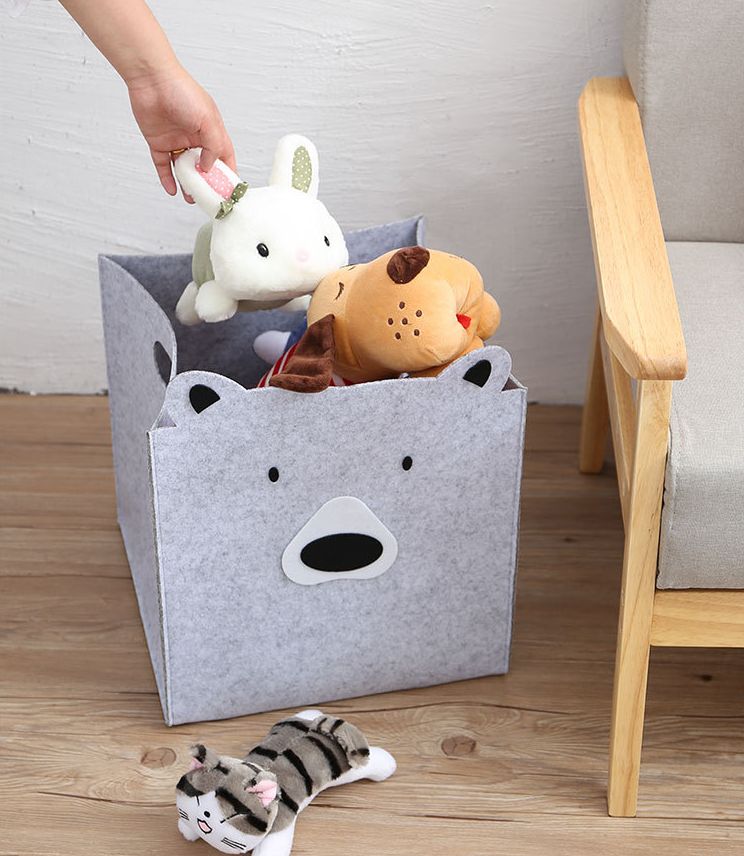おもちゃ収納 ボックス おもちゃ箱 収納ボックス 子供部屋 アニマル柄 商品画像5