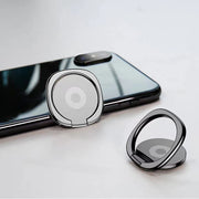 スマホリング スマホ用ホールドリング レディース 女性 メンズ 男性 ユニセックス 男女兼用 スマホ用アクセサリー スマホ関連雑貨 360度回転 接着式 スマホスタンド 金属製 ゴールドカラー シルバーカラー ブラック シンプル シック クール かっこいい おしゃれ