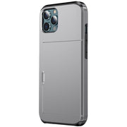 iPhone用ケース カードホルダー付き 汎用型 カード収納 交通系カード入れ クレカ iPhone17  iPhone16 iPhone16Pro iPhone15 15Pro  iPhone13 Phone14 14Pro 14ProMax 背面保護 傷予防 傷防止   保護カバー 携帯ケース アイフォン用ケース スマートフォンケース