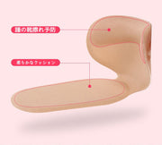 靴ずれ防止パッド 一体型 踵 靴ケア用品 靴擦れ パッド かかとクッション 中敷き インソール 衝撃吸収 貼る T字型 靴用品