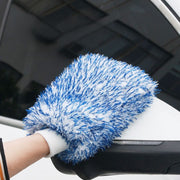 洗車グローブ 洗車スポンジ 単品 カー用品 ウォッシュミット 手袋型 ふわふわ ソフト 柔らかい 手洗い 拭き上げ ボディ 外装 内装 掃除 自動車用品