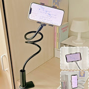 スマホスタンド スマホホルダー 80cm ロング 挟み式 クリップ式 ロングアーム スマートフォン 寝ながら 勉強 読書 ゲーム 長い 会議 便利アイテム