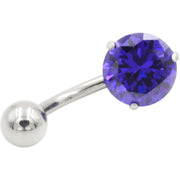 へそピアス 14G レディース 1個 アクセサリー ボディピアス バナナバーベル へそピ ヘソピ 軟骨 耳たぶ ヘリックス ラインストーン カーブバーベル セカンドピアス 14ゲージ 1.6mm 片耳 つけっぱなし ベリー イヤーロブ 舌 眉 トラガス 臍 口 リップ インナーコンク アウターコンク ビジュー シンプル おしゃれ 女性 プレゼント ギフト 贈り物 誕生日 記念日