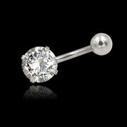 へそピアス 14G レディース 1個 アクセサリー ボディピアス バナナバーベル へそピ ヘソピ 軟骨 耳たぶ ヘリックス ラインストーン カーブバーベル セカンドピアス 14ゲージ 1.6mm 片耳 つけっぱなし ベリー イヤーロブ 舌 眉 トラガス 臍 口 リップ インナーコンク アウターコンク ビジュー シンプル おしゃれ 女性 プレゼント ギフト 贈り物 誕生日 記念日