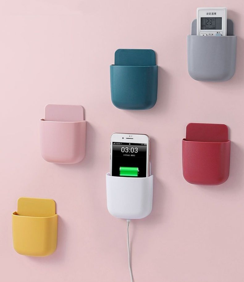 ウォールポケット リモコンケース リモコンラック スマホホルダー 壁掛け収納 小物入れ 商品画像2