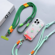 スマホストラップ ネックストラップ 携帯ストラップ スマートフォンアクセサリー ストラップ カラバリ豊富 カラフル ストラップホルダー 落下防止