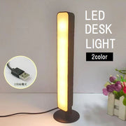 デスクライト LEDライト 照明器具 縦型 横型 スタンド ランプ 机 ベッドサイド ゲームライト シンプル ホワイト ブラック 白 黒
