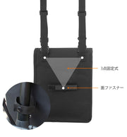フロントバッグ ショルダーバッグ 2way 防水 自転車用 バイク マウンテンバイク 自転車アクセサリー スマホポーチ カバン 鞄 バックル 3点固定 面ファスナー 車体装着 吊り下げ 雨の日 クリアポケット ペットボトルも入る スクーター ブラック 黒 無地 シンプル バイク GooglePixel7a AQUOSsense8 Pixel8 iPhone15 OPPOReno9A Xperia5V iPhoneSE 第3世代 Redmi12
