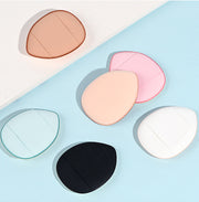 10個セット メイクスポンジ 指用 同色 メイク用品 化粧品 化粧道具 スポンジ パフ クッション 卵型 ファンデーション 立体 しずく型 ミニ かわいい おしゃれ