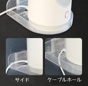 ウォールポケット ウォールラック 防犯カメラ ペット用カメラ 壁掛け 収納 貼付けタイプ ウォールケース ケーブルホール付き 粘着テープ