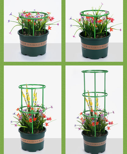 園芸支柱 植木鉢用 リング形 円形 1段 1層 商品画像5