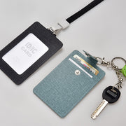 IDカードホルダー パスケース ネックストラップ 伸縮 IDカード オフィス 通勤 会社 定期入れ かわいい おしゃれ レディース メンズ 男性 女性