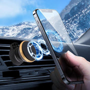 車載ホルダー スマホホルダー 携帯ホルダー スマホスタンド 車内 マグネット式 磁気 角度調整可能 カー用品 カーアクセサリー 車用品 スタイリッシュ シンプル 便利