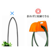 散水ホースホルダー ホースハンガー ホースフック ノズルホルダー 壁掛け収納 ガーデニング 散水 庭 園芸 家庭菜園 水まきホース