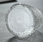 花瓶 花びん フラワーベース 花器 装飾 一輪挿し コルク蓋 卓上 置き型 ガラス製 クリア スケルトン インテリア小物 雑貨 透明 凹凸 三角 三角錐 模様 おしゃれ きれいめ 北欧風 かわいい シンプル ミニサイズ 小さめ コンパクト