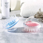 シャンプーブラシ くし 洗髪 頭皮ケア ヘアケア 柔らかい 握りやすい バス用品 お風呂グッズ  スッキリ 髪の毛 ブラッシング 汚れ 皮脂 フケ