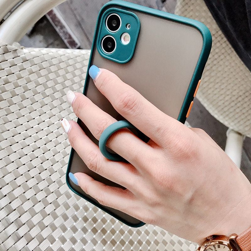 リングストラップ ホールドリング 同色2個セット 携帯ストラップ スマホリング シリコン 商品画像4