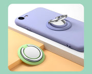 ホールドリング スマホリング スマホアクセサリー 薄型 360度回転 磁石対応 マグネット対応 落下防止 スタンド機能 シンプル カラバリ豊富