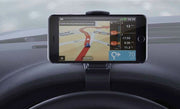 車載ホルダー スマホホルダー 車用 スマホスタンド クリップ式  カー用品 スマートフォン用 iPhone android 6.5インチ 簡単取り付け 着脱簡単 便利グッズ 携帯電話 自動車用品 カーグッズ ブラック 黒
