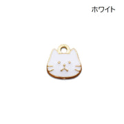 アクセサリーパーツ 10個セット チャーム ねこ 猫 DIY ハンドメイドパーツ ピアス イアリング ペンダントトップ ストラップ 飾り 可愛い 動物 アニマル