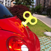 カーアクセサリー カー用品 車用 ぜんまい 外装 ドレスアップ 粘着 ステッカー おしゃれ かわいい おもしろ 個性的 イベント パーティー 写真 撮影 自動車用品
