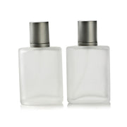 アトマイザー 詰め替え容器 30ml 50ml 100ml コスメ 香水 詰替え 持ち運び スプレー コンパクト 化粧品 旅行 トラベル 半透明 くもりガラス