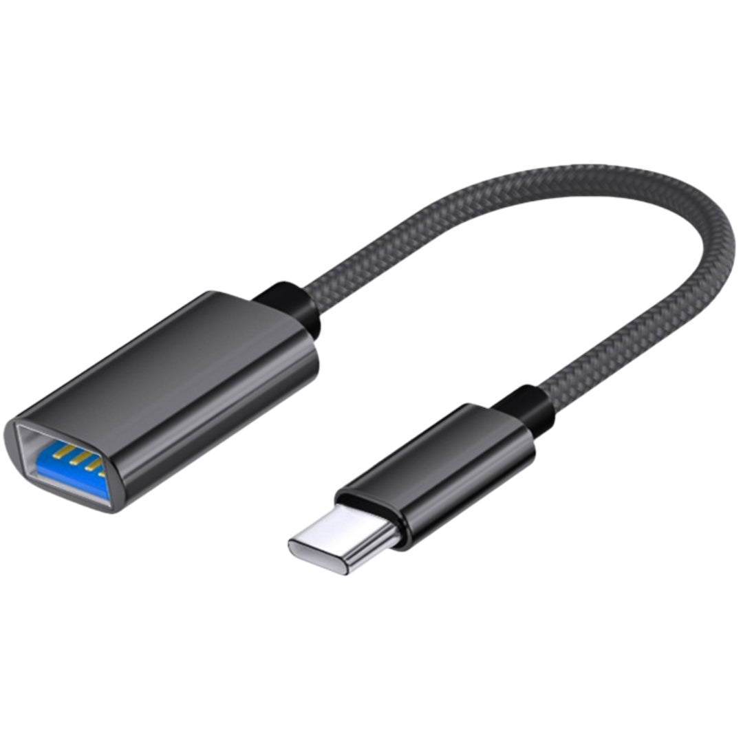 OTGケーブル Type-C to USB 変換アダプター 充電 ブラック バリエーション画像