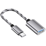 OTGケーブル Type-C to USB USB2.0 変換アダプター 充電 通信 データ転送 スマホ タブレット