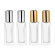 アトマイザー ロールオン 詰め替え容器 6ml 9ml 10ml ミニボトル クリアボトル ガラス瓶 塗るタイプ 透明 香水 化粧水 持ち歩き 携帯用 旅行 アロマオイル