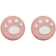 アナログスティックカバー 単品 Nintendo Switch 任天堂 スイッチ キャップ 肉球 猫 犬 シリコン ジョイスティック コントローラー用 保護 汚れ防止 かわいい