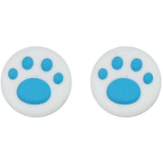 アナログスティックカバー 単品 Nintendo Switch 任天堂 スイッチ キャップ 肉球 猫 犬 シリコン ジョイスティック コントローラー用 保護 汚れ防止 かわいい