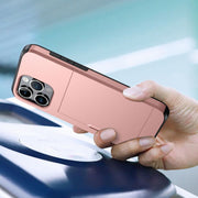 iPhoneケース iPhoneカバー スマホケース スマホカバー スライド式カード収納 スライドポケット カード収納 背面保護 落下防止 傷防止 耐衝撃性 カラバリ豊富 便利 お洒落 シンプル スタイリッシュ