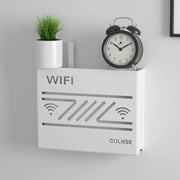 WiFiルーター収納ボックス ケース ラック 壁掛け 壁面収納 Wi-Fiルーター 無線LAN ケーブル 配線整理整頓 すっきり