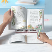 ブックスタンド 多機能 書籍スタンド 本立て 筆箱 ペンケース 筆箱 読書 メモ ホワイトボード 文房具 かわいい ピンク スカイブルー