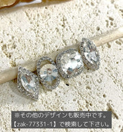 ネイルパーツ デコパーツ 5個セット ラインストーン ビジュー 大粒 ネイルアート セルフネイル ジェルネイル キラキラ 装飾