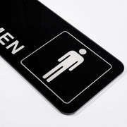 ウォールステッカー トイレ オフィス ドアシール ドアサイン 扉 お手洗い 御手洗い 洗面所 男女 Ladies Gentlemem Toilet 会社 おしゃれ イラスト アイコン 窓 ガラス 壁紙シール 壁シール モノトーン モノクロ 飾りつけ ルームデコレーション ウォールデコレーション DIY 模様替え 壁面装飾 壁装飾 室内装飾 店舗 雑貨 小物 インテリア