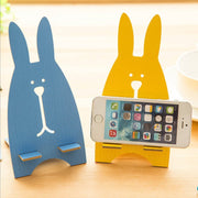 スマホスタンド スマホホルダー 卓上 机上 ウサギ うさぎ 兎 縦置き 横置き 動画鑑賞 スマートフォン ユニーク 個性的 かわいい 便利