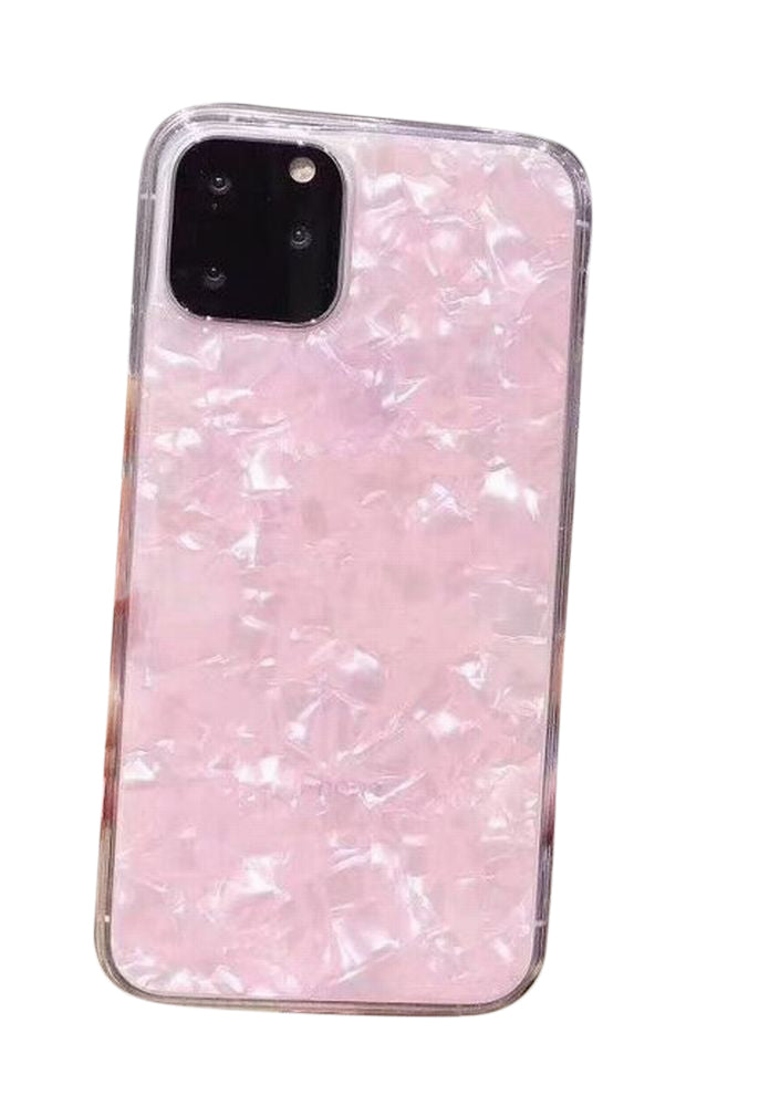 iPhone用ケース iPhone用カバー アイフォン シェル風 貝殻風 TPU スマホカバー スマホケース カバー ケース 保護 防止 お洒落 オシャレ おしゃれ 可愛い かわいい 綺麗 キュート 大人可愛い オーロラカラー ホワイト ブラック ピンク