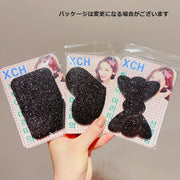 髪留めシート 2個セット 子供 大人 女の子 女性 ヘアアクセサリー 跡が付かない 前髪固定 化粧 洗顔 髪留め 面ファスナー
