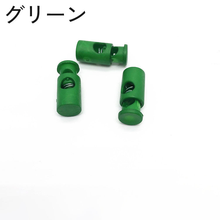 コードストッパー 10個セット 1つ穴 穴径6mm スプリング バネ 商品画像4