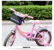 自転車用フロントバッグ 自転車用品 四角形 ブラック レッド ブルー 便利グッズ シンプル 大容量