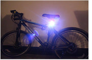自転車用ライト テールライト LED テールランプ リアライト サイクルライト 電池式 防水 小型 軽量 フロントライト バックライト 自転車用アクセサリー 簡単取り付け 夜間 雨天 夕暮れ 通勤 通学 レジャー キャンプ 屋外 戸外
