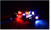 自転車用ライト テールライト LED テールランプ リアライト サイクルライト 電池式 防水 小型 軽量 フロントライト バックライト 自転車用アクセサリー 簡単取り付け 夜間 雨天 夕暮れ 通勤 通学 レジャー キャンプ 屋外 戸外