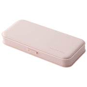 ペンケース 筆箱 見開き ボックス型 文房具 仕切り付き 角丸 おしゃれ かわいい シンプル くすみカラー まるみデザイン 箱型 片開き ふで箱 筆入れ ペンホルダー 小物収納 学生 高校生 中学生 女の子 女子