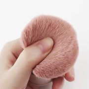 メイクブラシ 単品 ファンデーションブラシ 蓋付き 伸縮 メイク道具 化粧道具 メイクアップブラシ 化粧用 筆 フェイスブラシ 刷毛 太め
