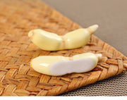 箸置き キッチン 日用品雑貨 台所用品 食器 カトラリー 陶器 食卓 ダイニング 箸 はしおき インテリア 野菜 やさい 可愛い 和風 古風 癒し ほっこり お洒落 ハクサイ ニンジン タケノコ