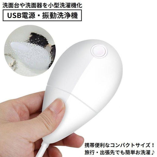 振動洗浄機 USB電源 ミニ 小型 コンパクト 携帯型 商品画像