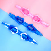 ゴーグル 水泳 スイミング キッズ 子供用 女の子 男の子 カラフル 曇り止め UVカット 調整可能 プール 海 海水浴 ビーチ かわいい カジュアル シンプル 女児 男児 アウトドア 青 ピンク 白 緑 黄色 オレンジ